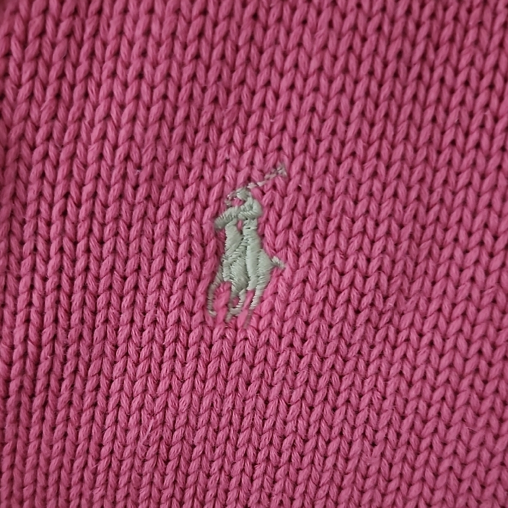 Ralph Lauren Rose Knit Zip-Up Hoodie - Picture 3 of 5